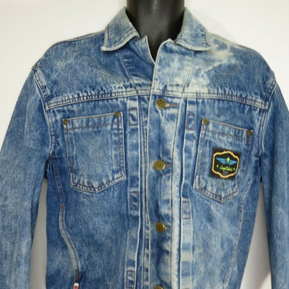 Vintage 80s Sergio Valente Men's S Jean Jacket